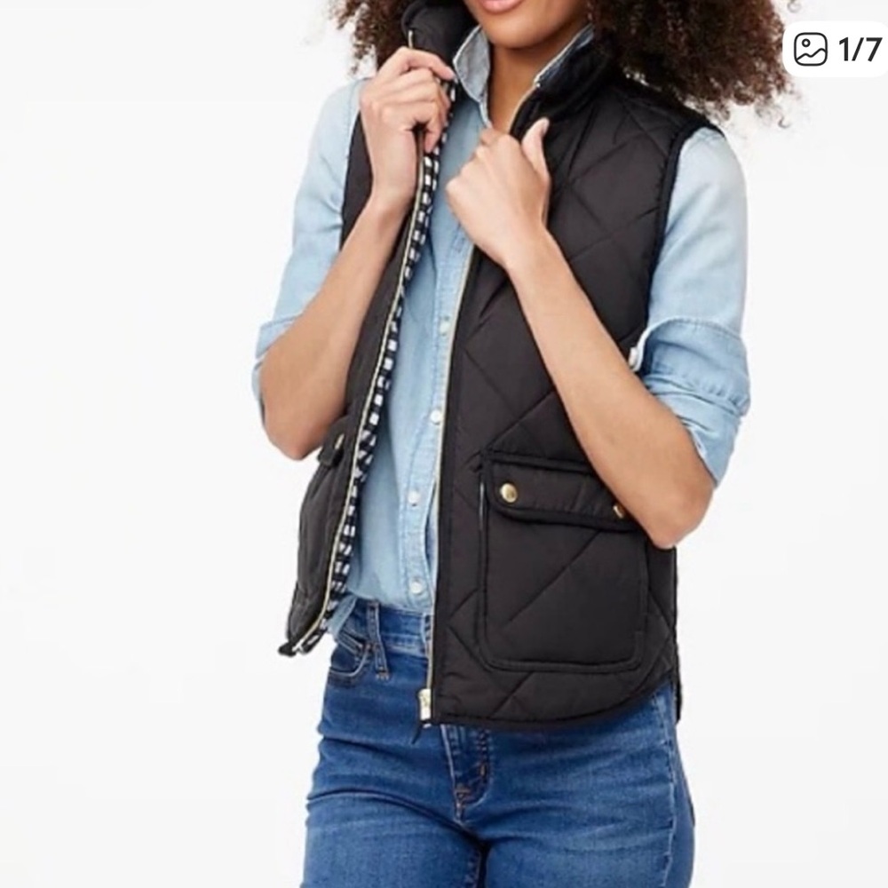 J. Crew Factory Quilted Excursion Vest